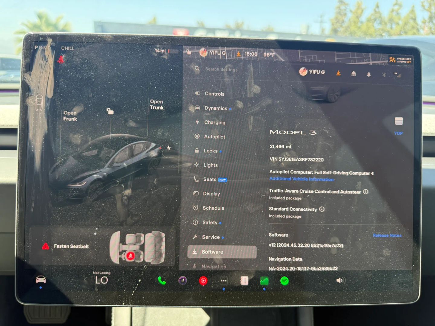 tesla model 3 2024 5YJ3E1EA3RF782220 image tesla model 3 2024 5YJ3E1EA3RF782220 image